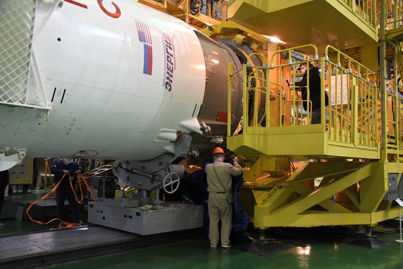 Пилотируемый корабль «Союз МС-17» готов к общей сборке с ракетой-носителем.jpg